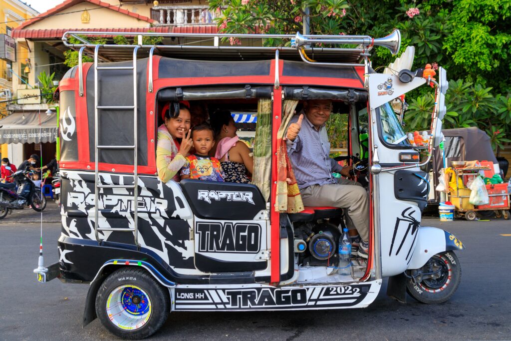 Tuk Tuk in Phnom Penh